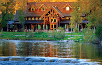 The River House Lodge Sits on the Elk River and Serves the Entire Marabou Ranch Community