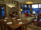 After a long day enjoying the Steamboat Springs area, relax in the living area of our Owner's cabins