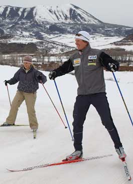 Nordic & Cross Country Ski Trails on Private Colorado Ranch Property - X Country Skiing near Steamboat Springs CO